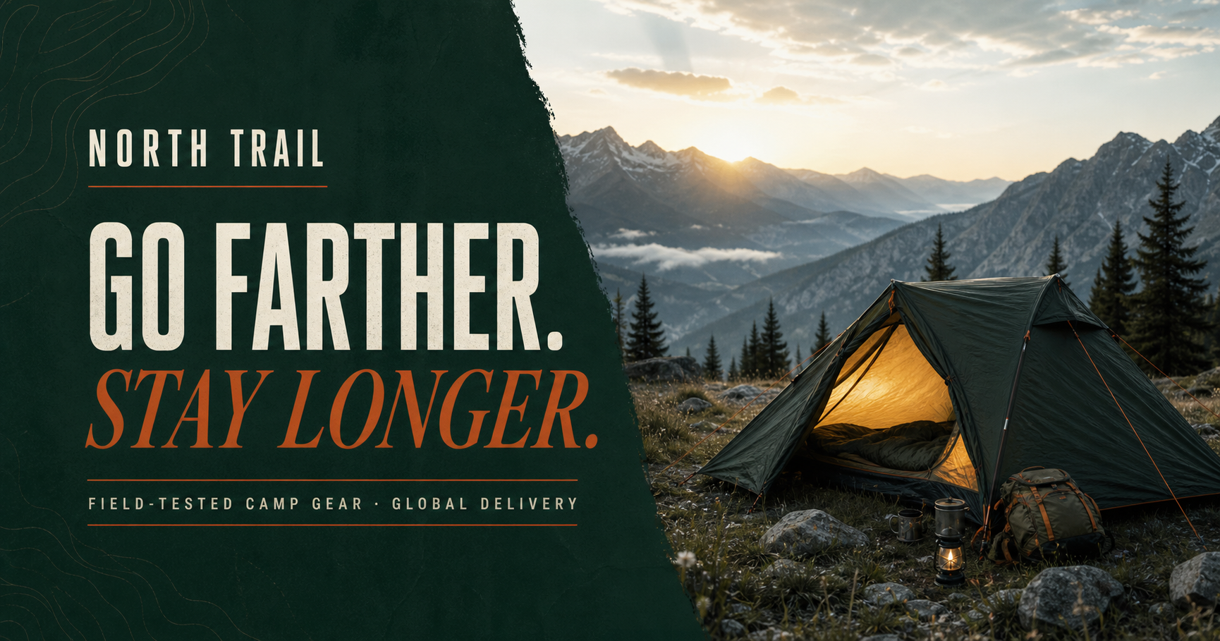 Northtrail 户外独立站首页预览